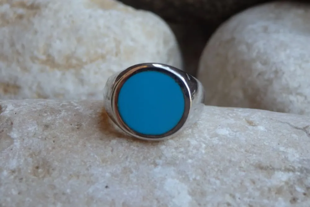 Light Blue Ring.