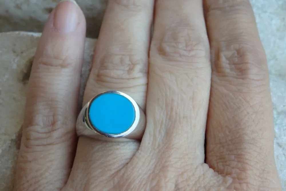 Light Blue Ring.