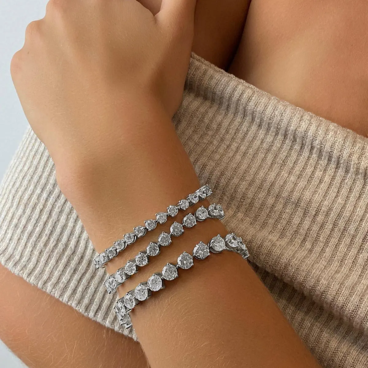 Luxe Edition 15 Carat Martini Tennis Bracelet