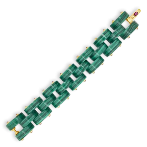 Malachite Link Bracelet