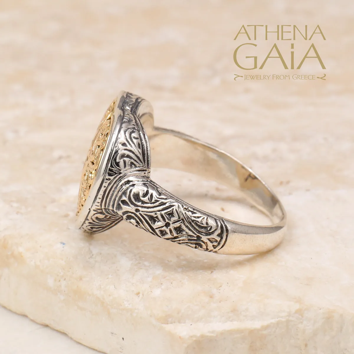 Mediterranean Heart Ring
