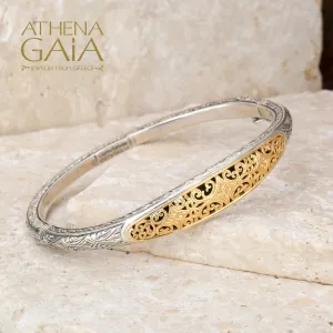 Mediterranean Thin Bangle Bracelet