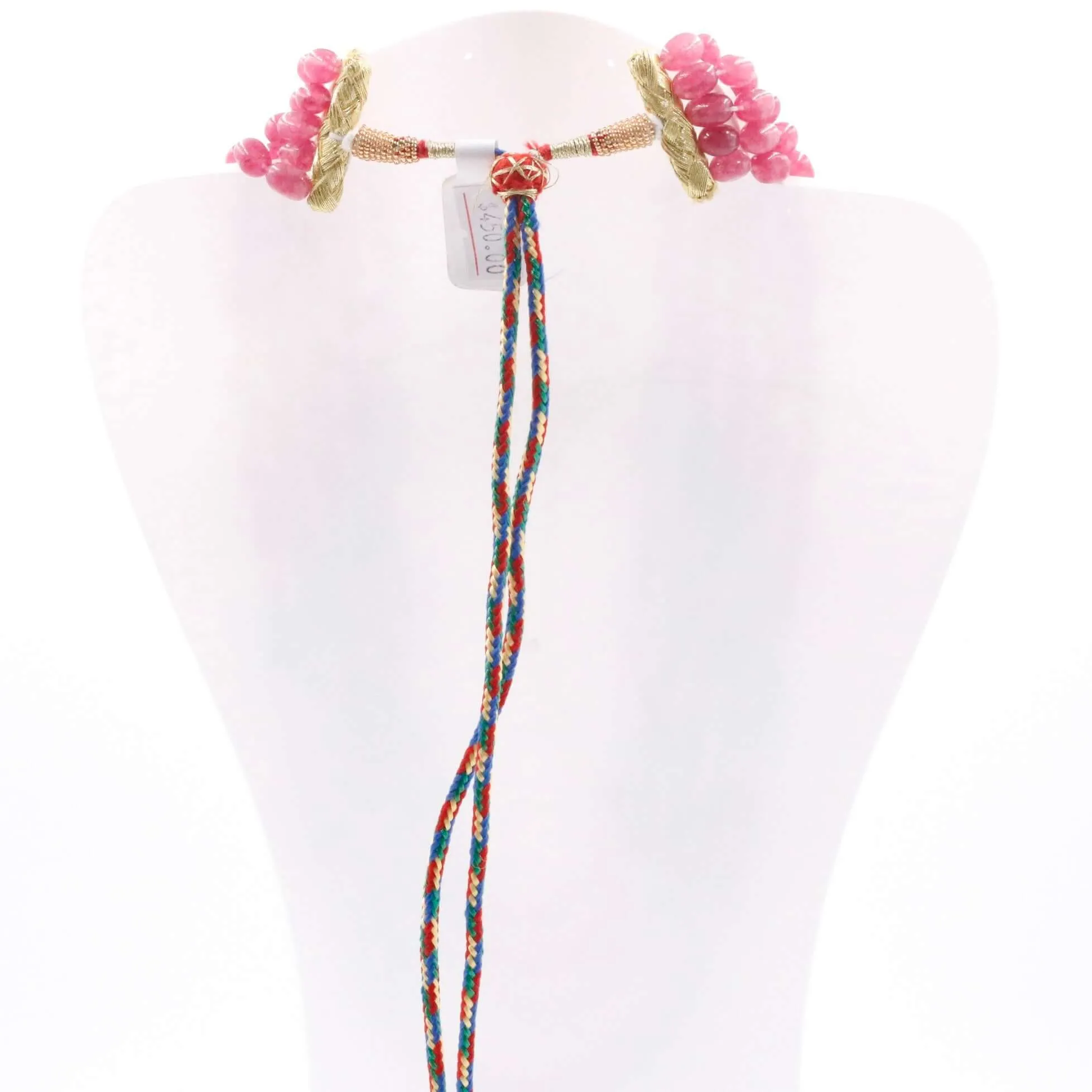 Multi Color Gemstone Necklace Multi Color Quartz W/ Fresh Water Pearl Gemstone Necklace Layered Necklace Long Necklace SKU 6143336