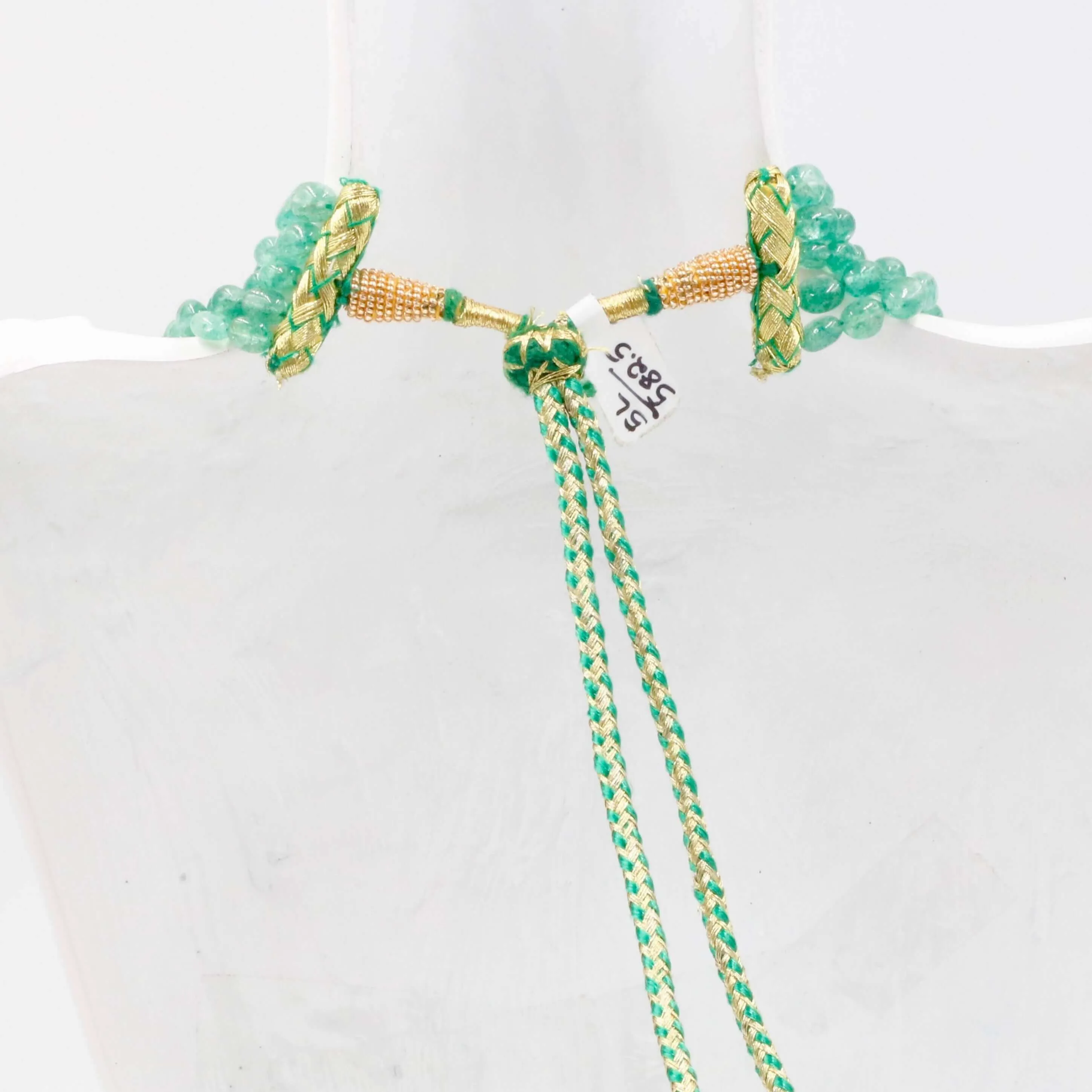 Natural Aventurine Quartz Gemstone Necklace Russian Emerald Quartz Necklace Green Quartz Necklace Green Russian Green Quartz SKU 6142946