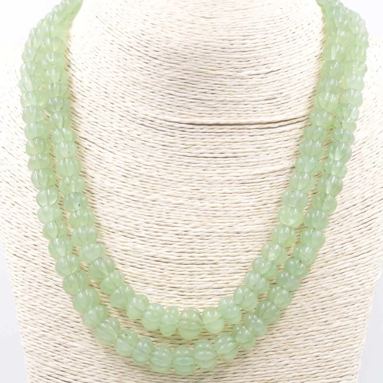 Natural Quartz gemstone Necklace Quartz Jewelry Quartz stone Necklace Quartz Pumpkin Necklace Quartz Beads SKU:6142554