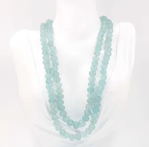 Natural Quartz gemstone Necklace Quartz Jewelry Quartz stone Necklace Quartz Pumpkin Necklace Quartz Beads SKU:6142554