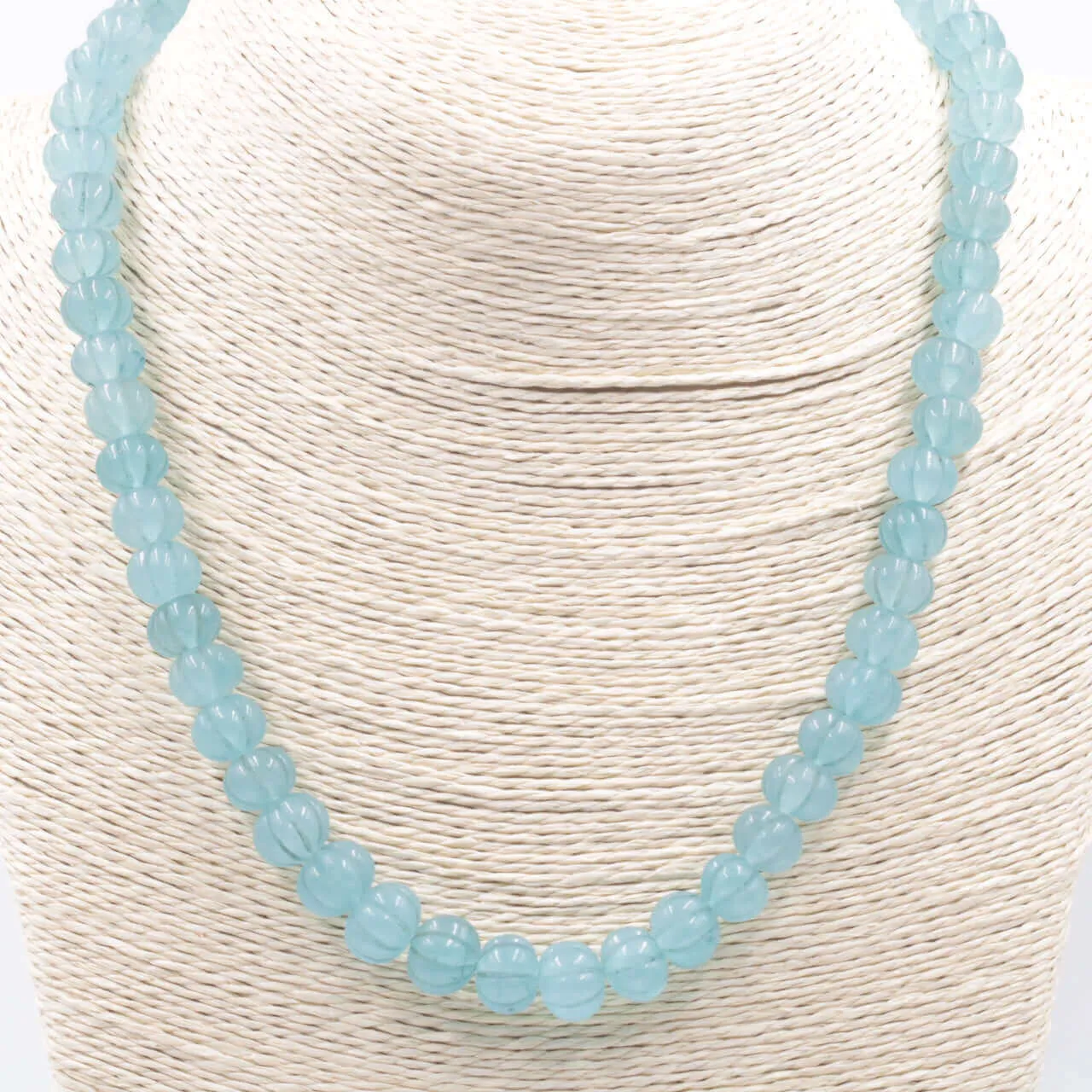 Natural Quartz gemstone Necklace Quartz Jewelry Quartz stone Necklace Quartz Pumpkin Necklace Quartz Beads SKU:6142554