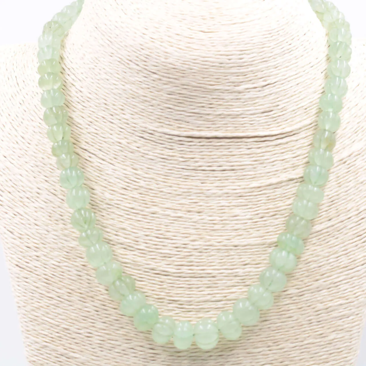 Natural Quartz gemstone Necklace Quartz Jewelry Quartz stone Necklace Quartz Pumpkin Necklace Quartz Beads SKU:6142554