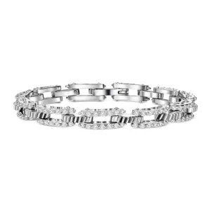 NB107 High Velocity Racer Platinum and Diamond Bracelet