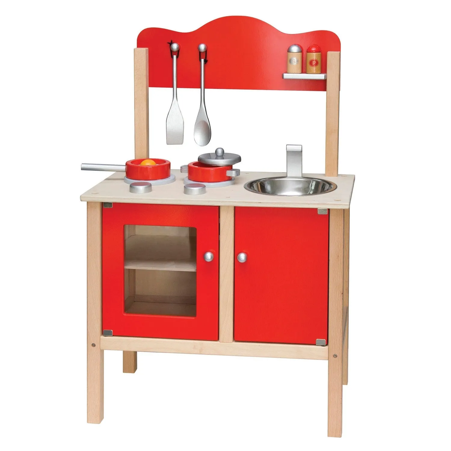 Noble Kitchen With Accessories Red