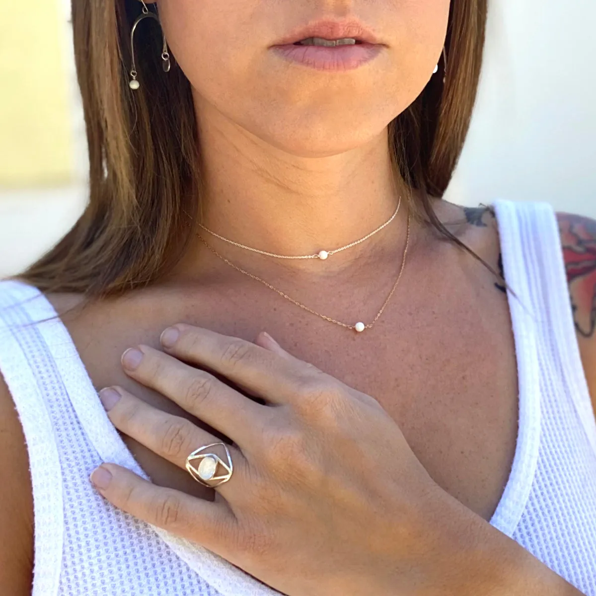 Opal Choker Necklace