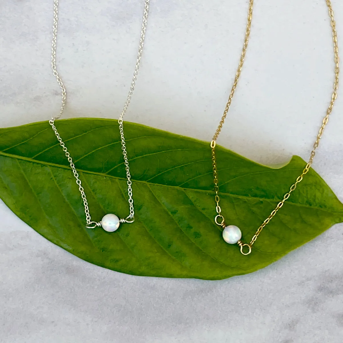 Opal Choker Necklace