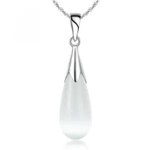 Opal Drop Necklace