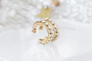 OPAL HOOP EARRINGS