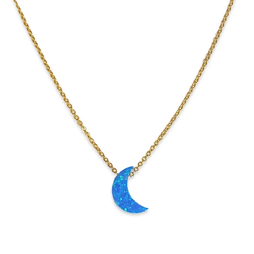 Opaline Moon Necklace
