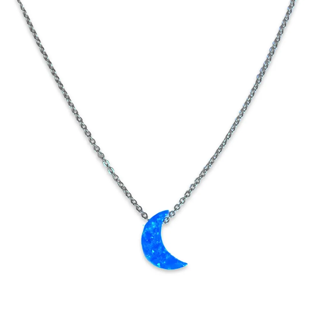 Opaline Moon Necklace