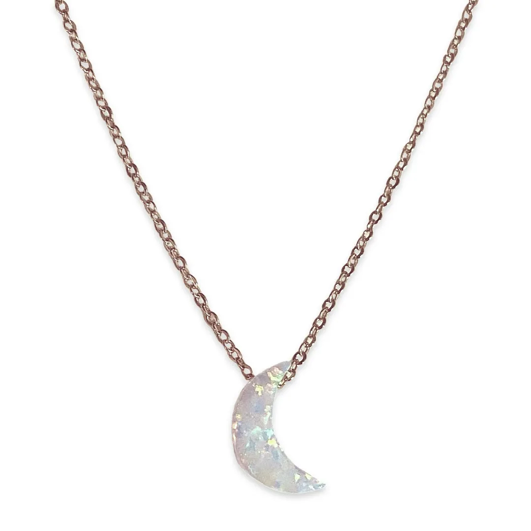 Opaline Moon Necklace