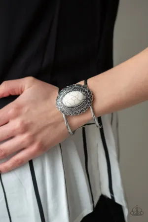 Paparazzi Extra EMPRESS-ive Bracelet White