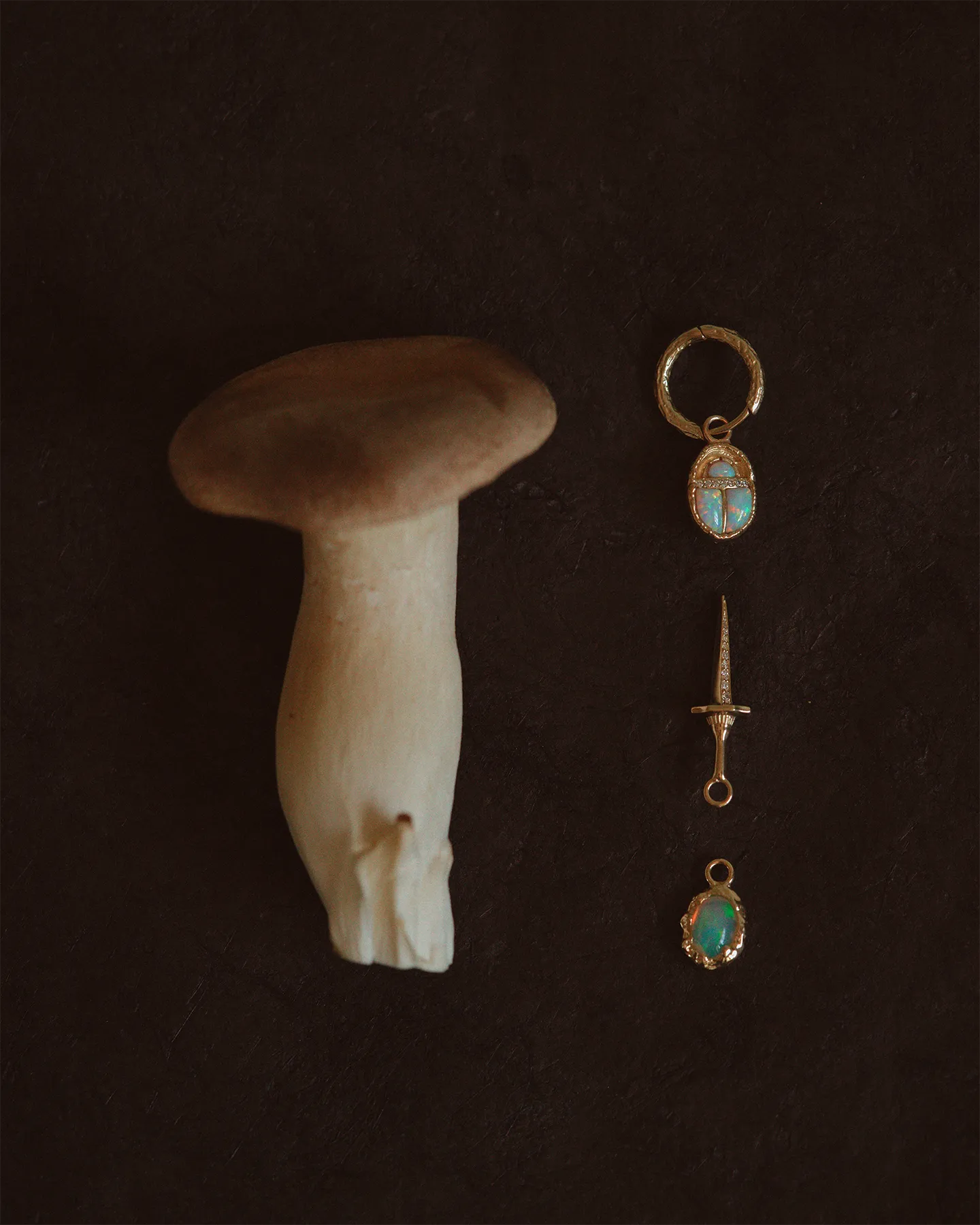Pavé Scarab Charm