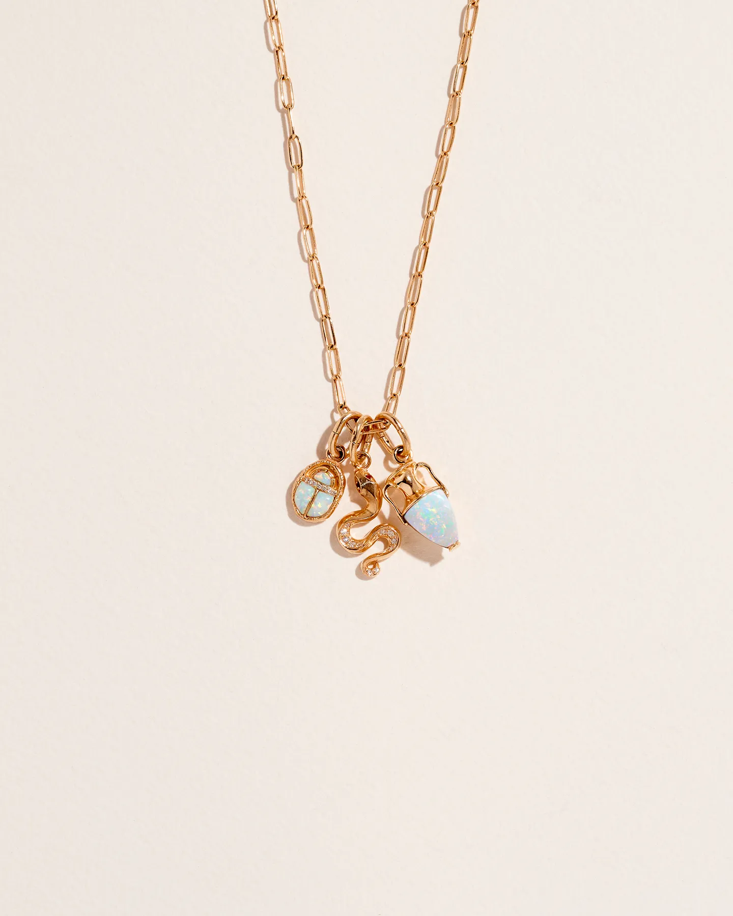 Pavé Scarab Charm