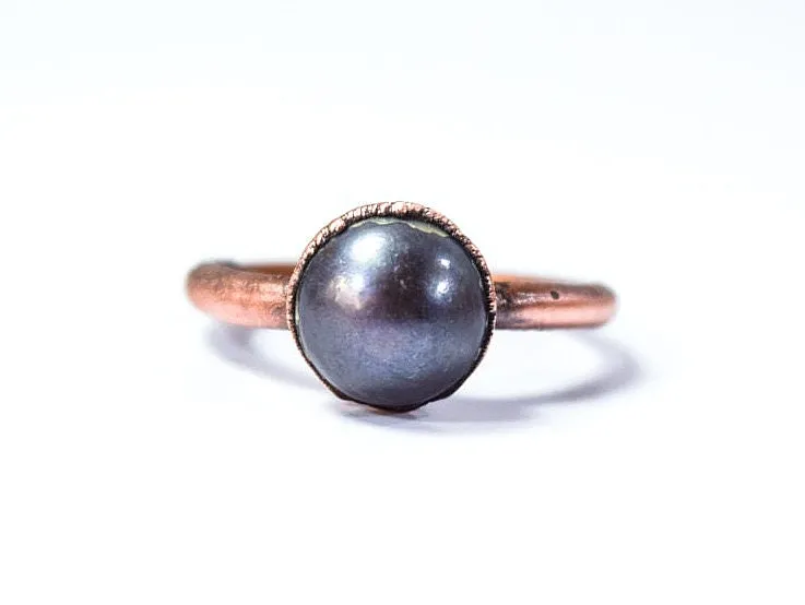 Pearl ring | Pearl stacking ring