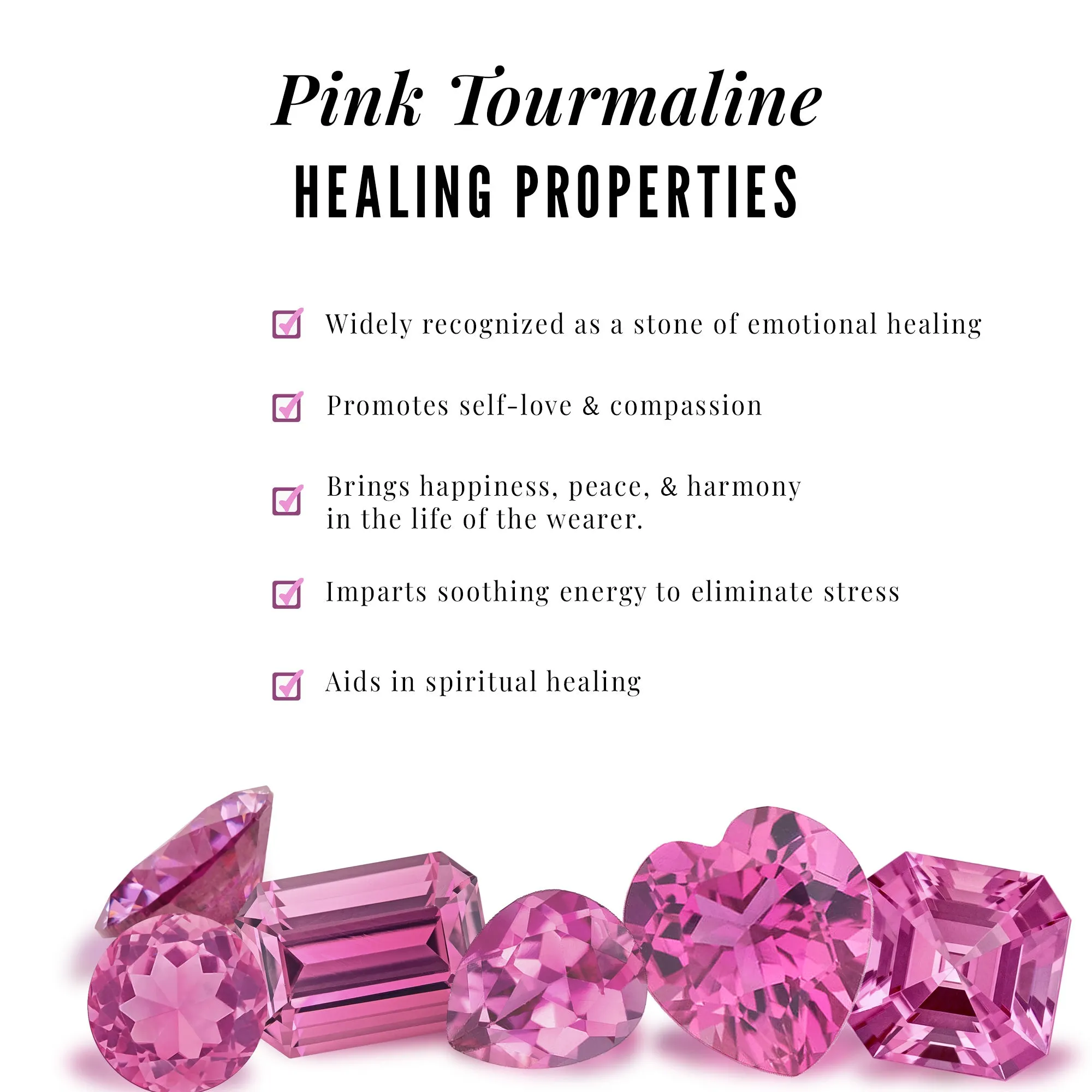 Pink Tourmaline and Diamond Flower Engagement Ring with Split Shank