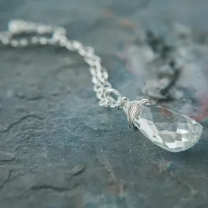 Power Protector: Quartz Crystal Meditation Necklace