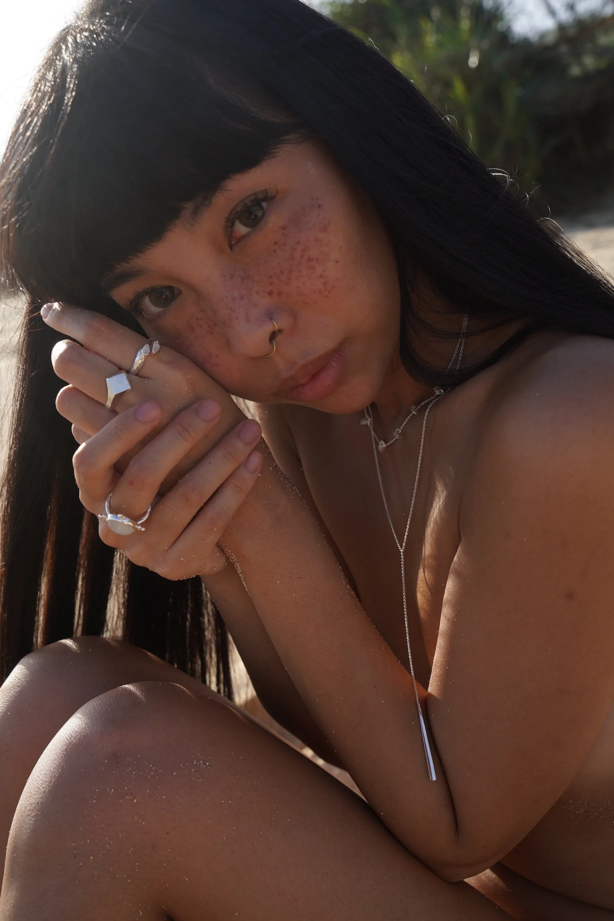 Radiate Sun Sterling Silver Ring