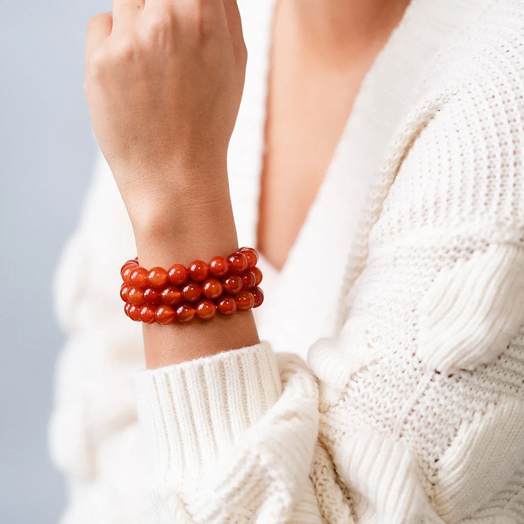 Red Carnelian Bracelet