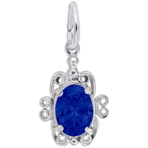 Rembrandt Charms - Filigree September Stone Charm - 4764-009