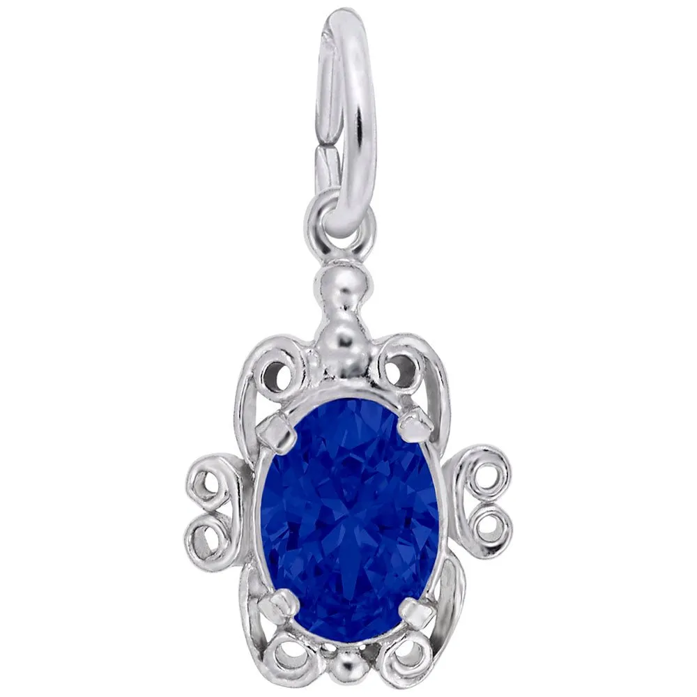 Rembrandt Charms - Filigree September Stone Charm - 4764-009