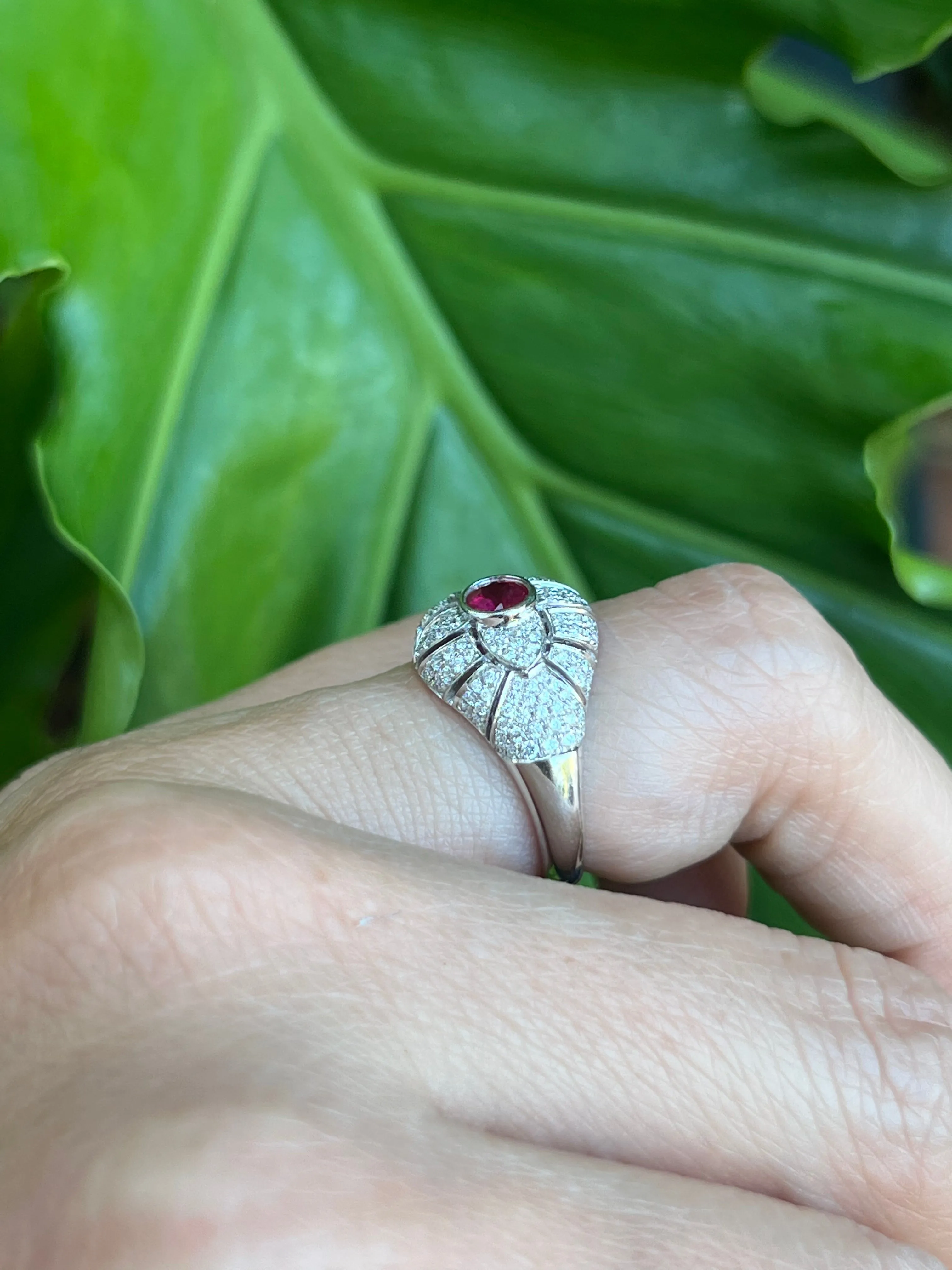 Ruby Signet Ring