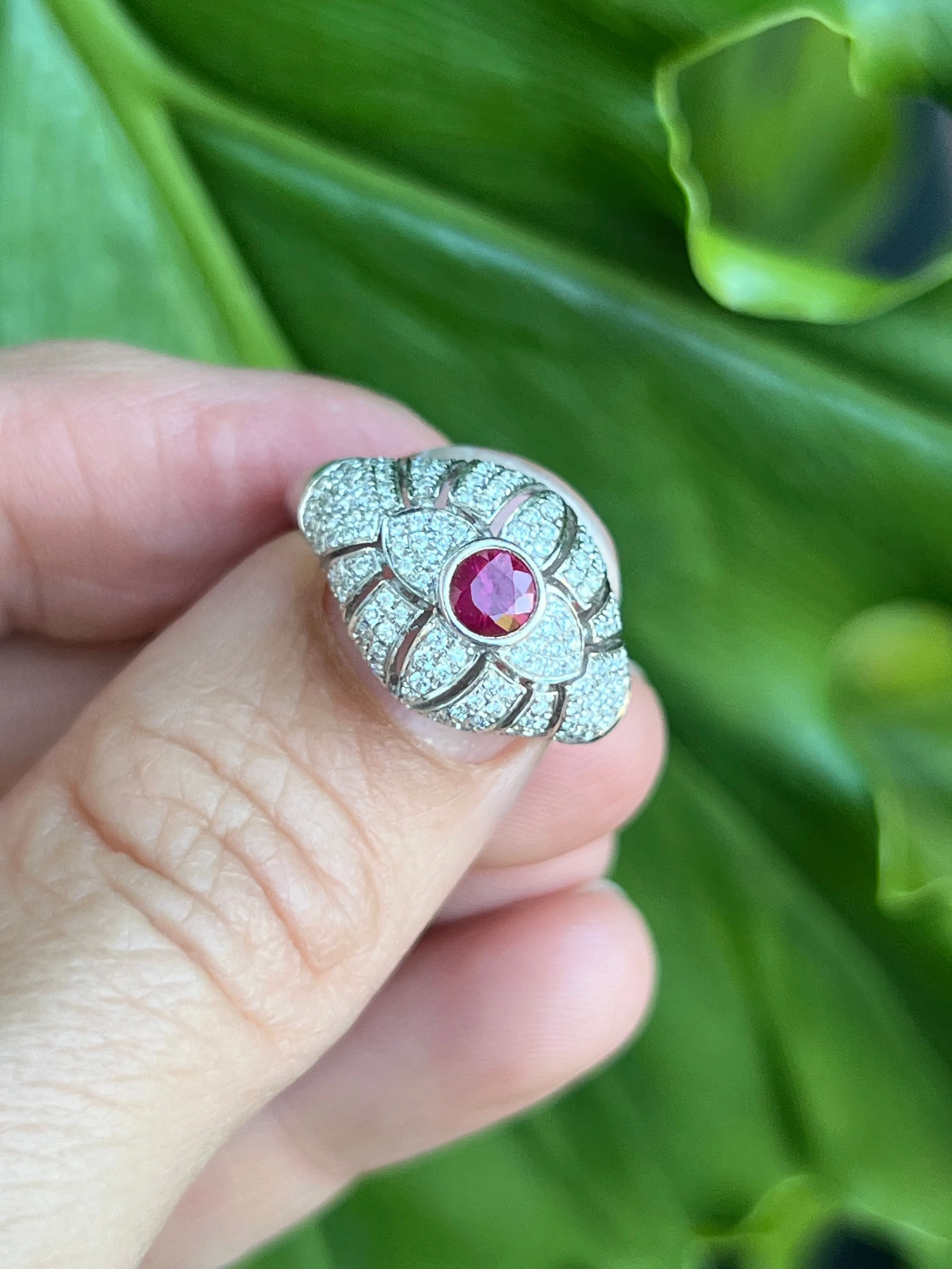 Ruby Signet Ring