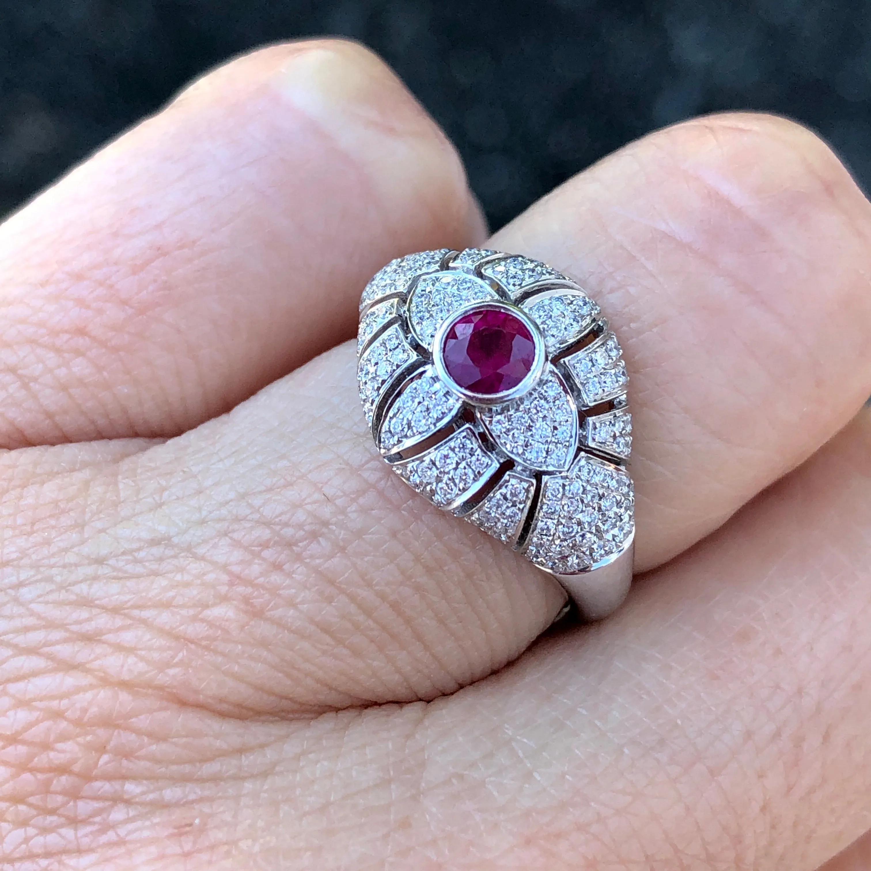 Ruby Signet Ring