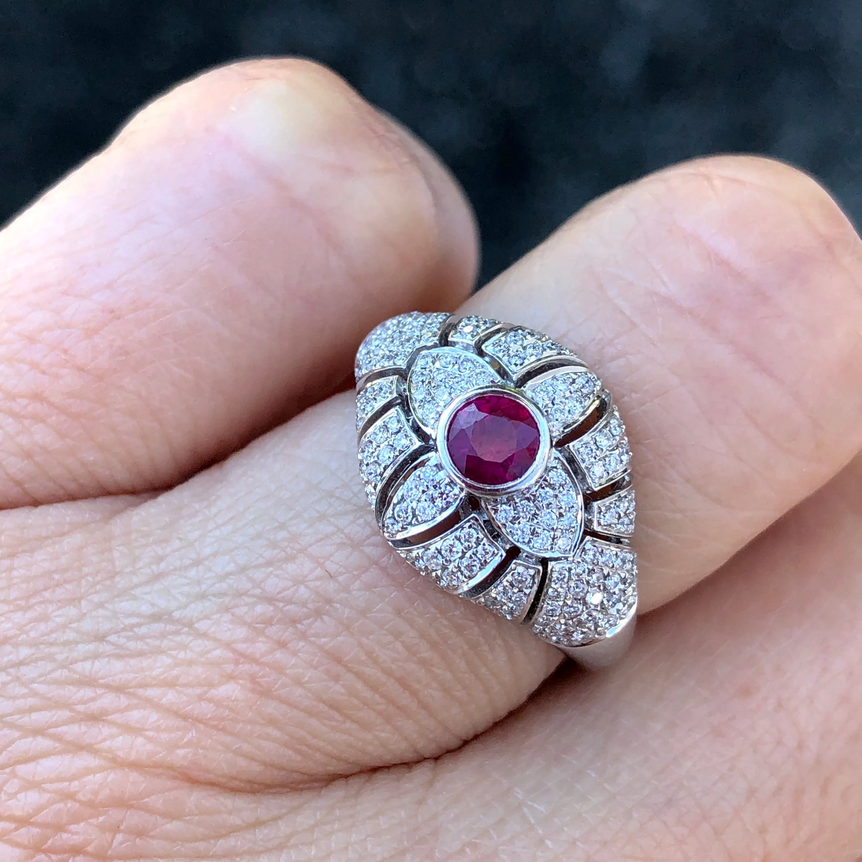 Ruby Signet Ring