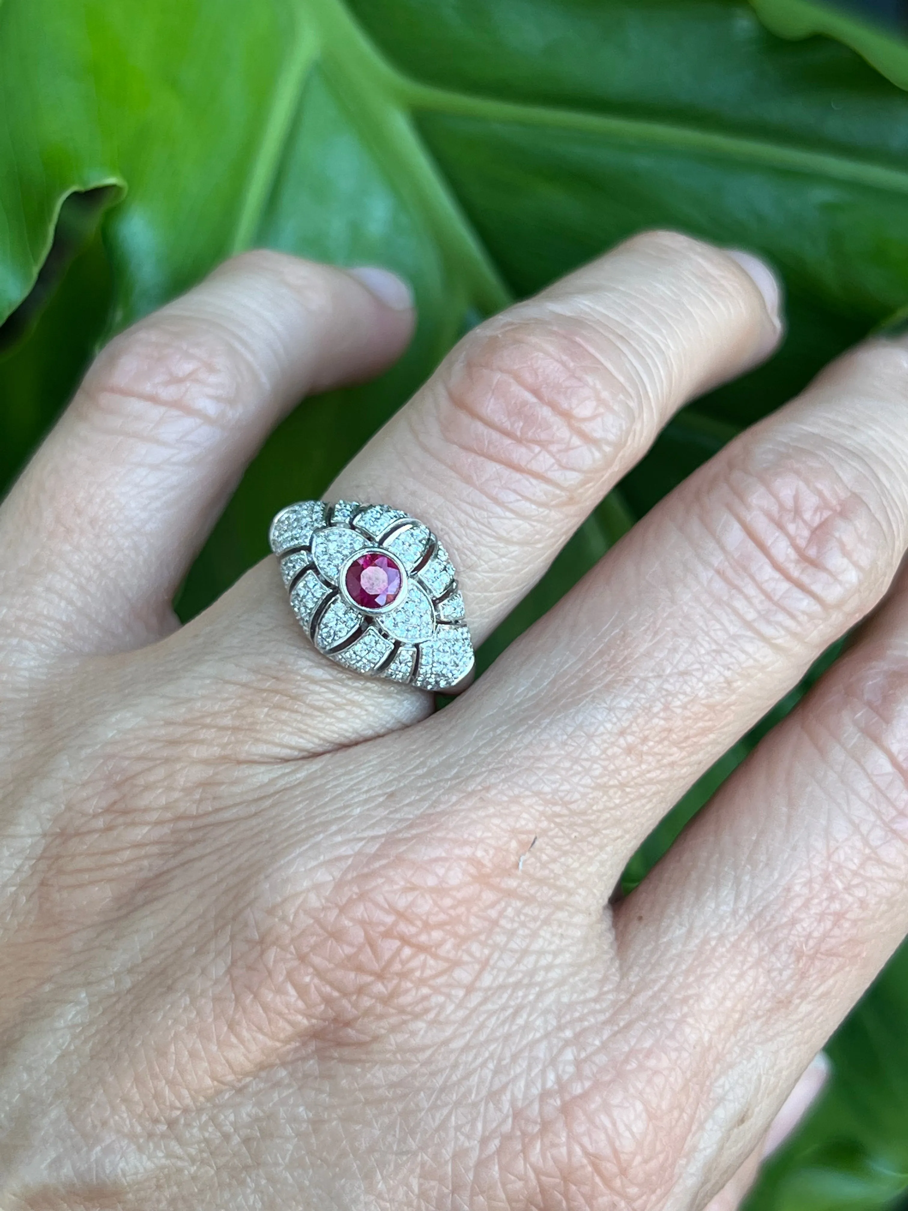 Ruby Signet Ring
