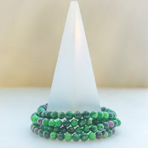 Ruby Zoisite Medium Bracelet