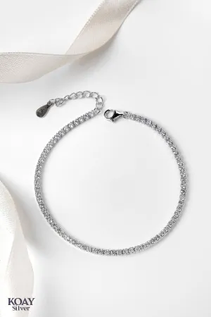 Silver Tennis Bracelet (s)