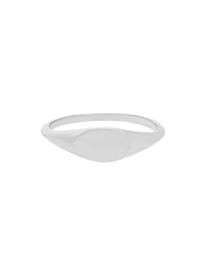 Sora Signet Ring - Sterling Silver