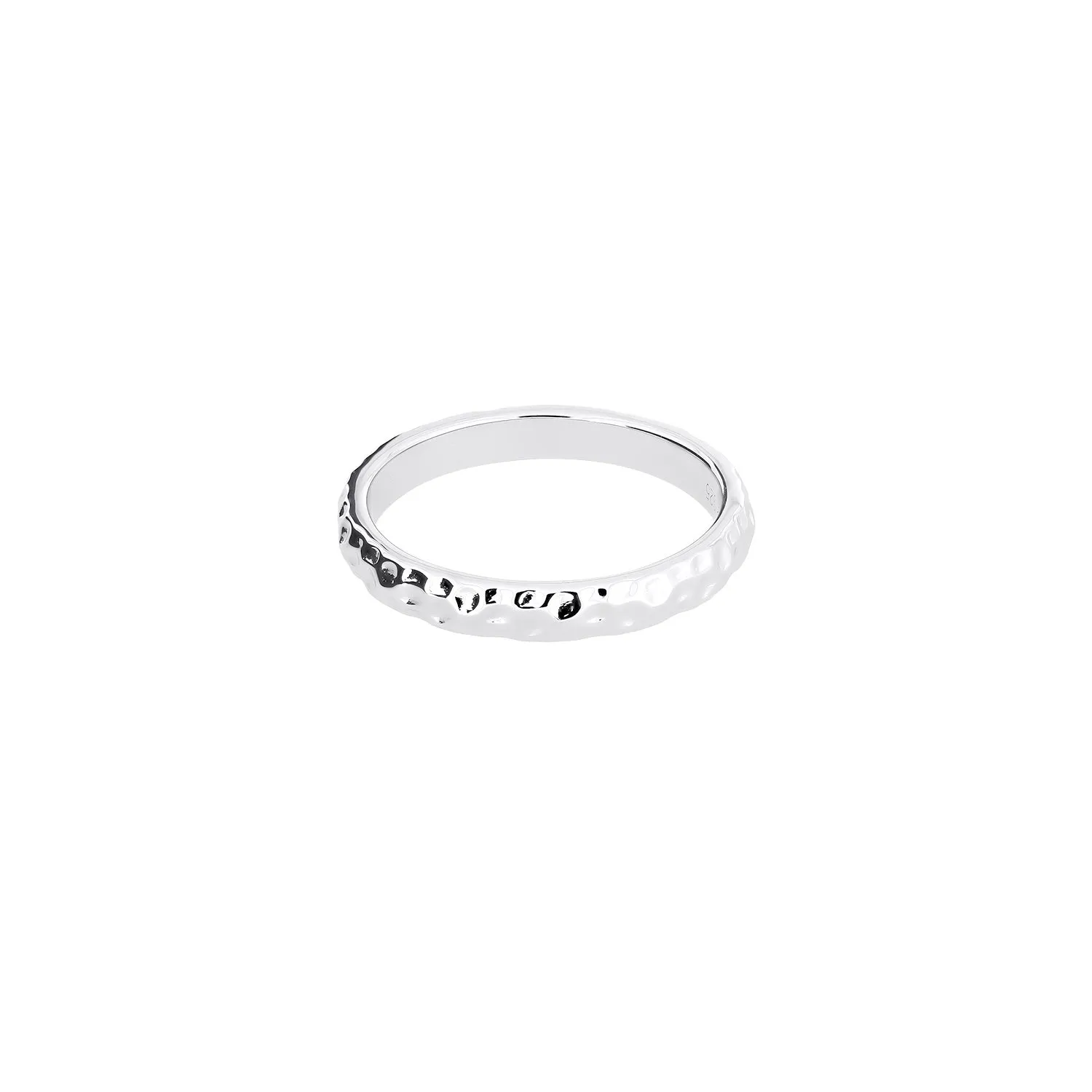 Sterling Silver Honeycomb Elements Ring