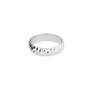 Sterling Silver Honeycomb Elements Ring
