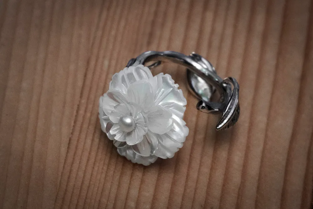 Sterling silver ring "Arin"