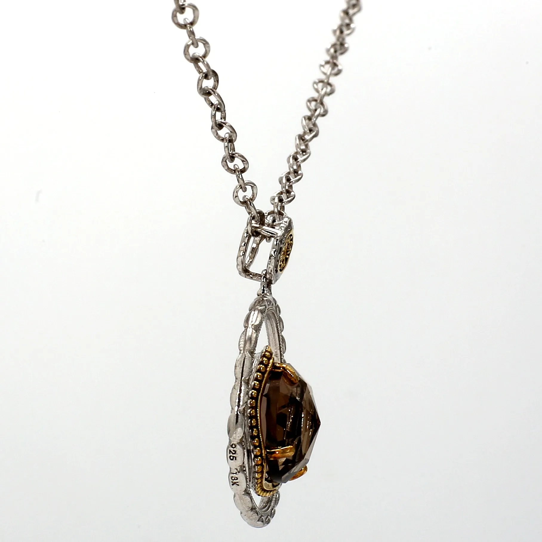 TACORI Chocolate Quartz Necklace
