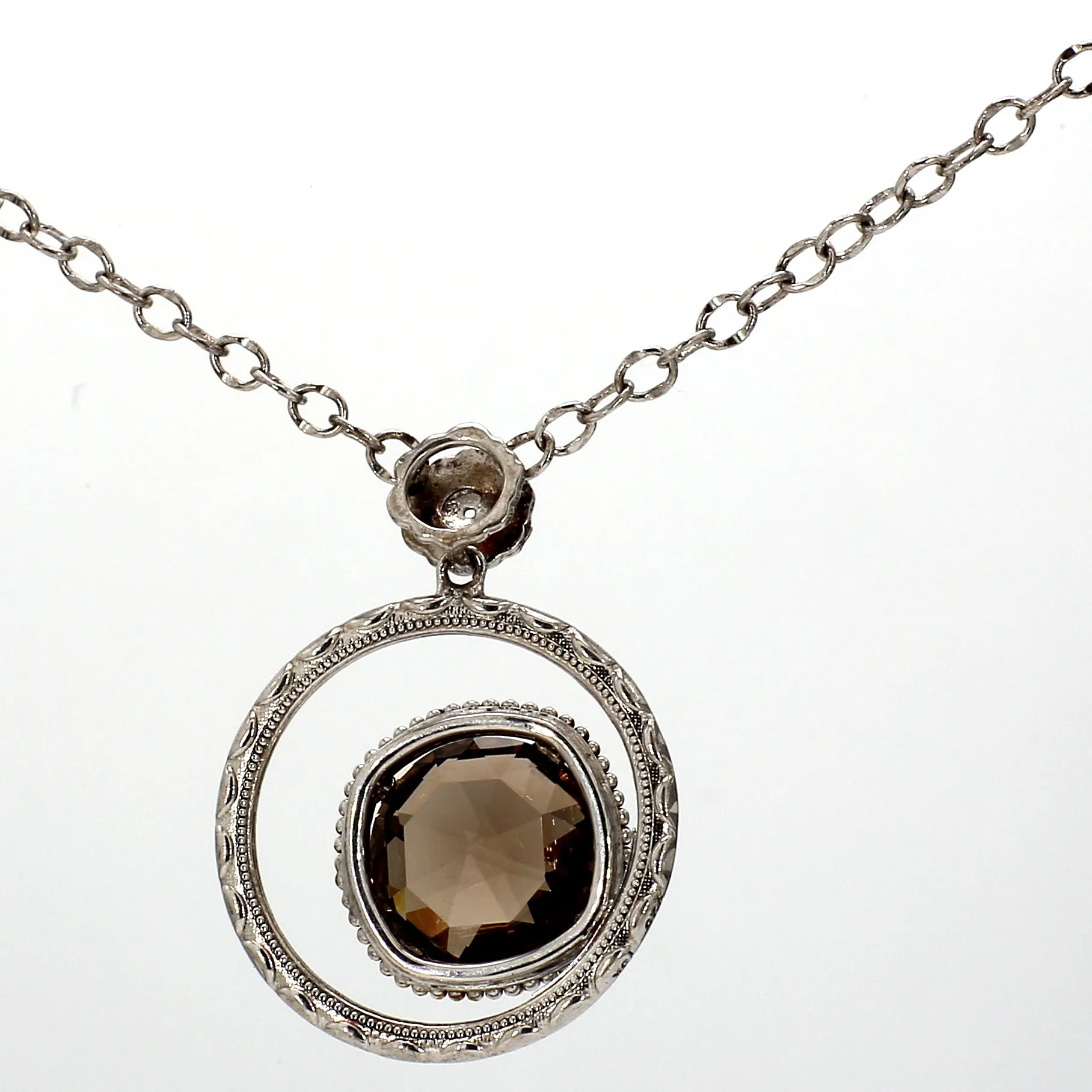 TACORI Chocolate Quartz Necklace