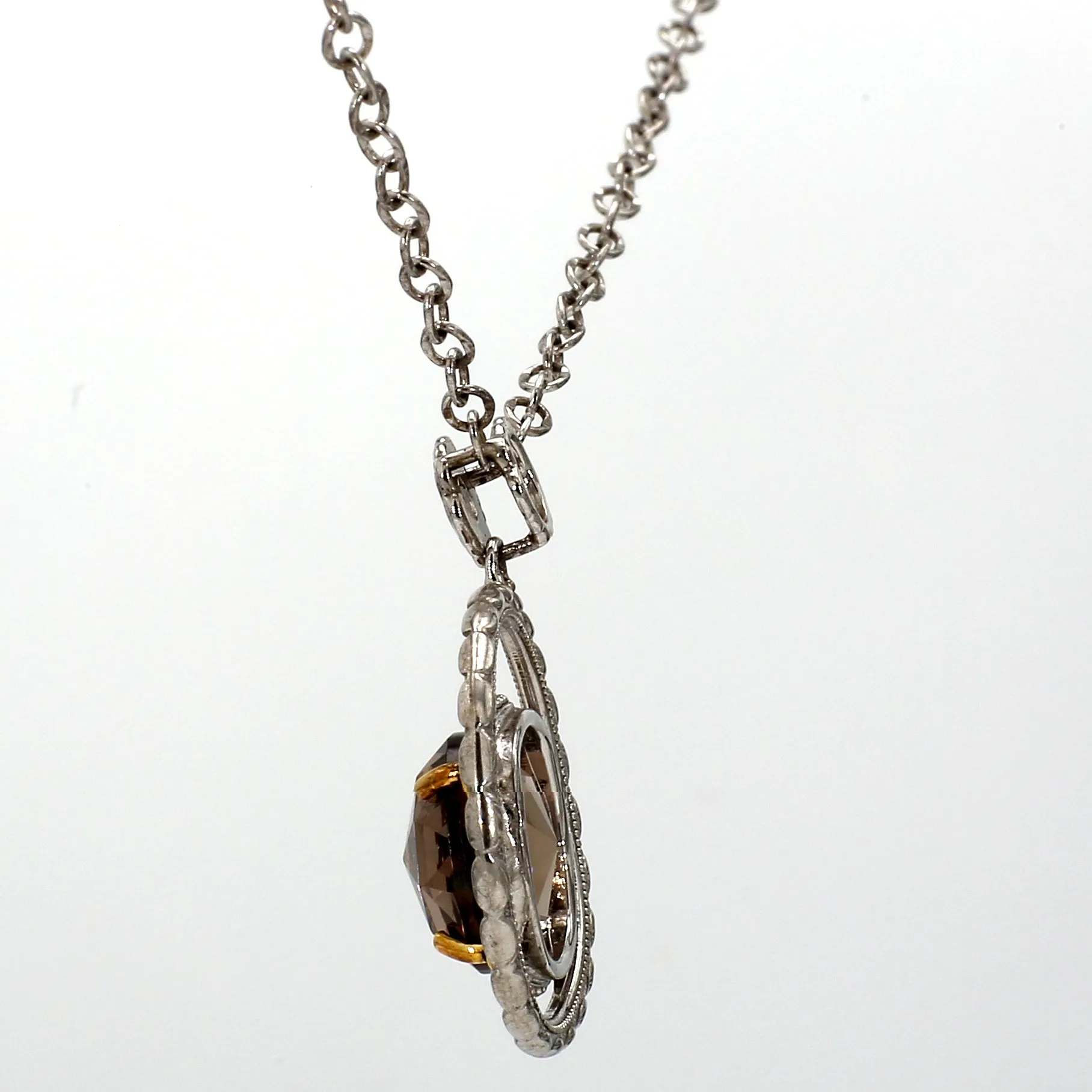 TACORI Chocolate Quartz Necklace