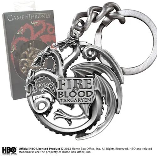 Targaryen Sigil keyring — Game of Thrones