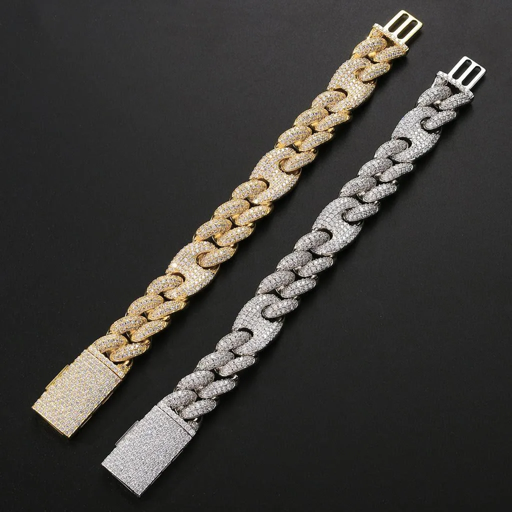 The Rich Icon II® - 20mm G-link Bracelet for Rappers