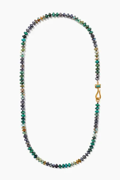 TURQUOISE MIX GRAND NECKLACE