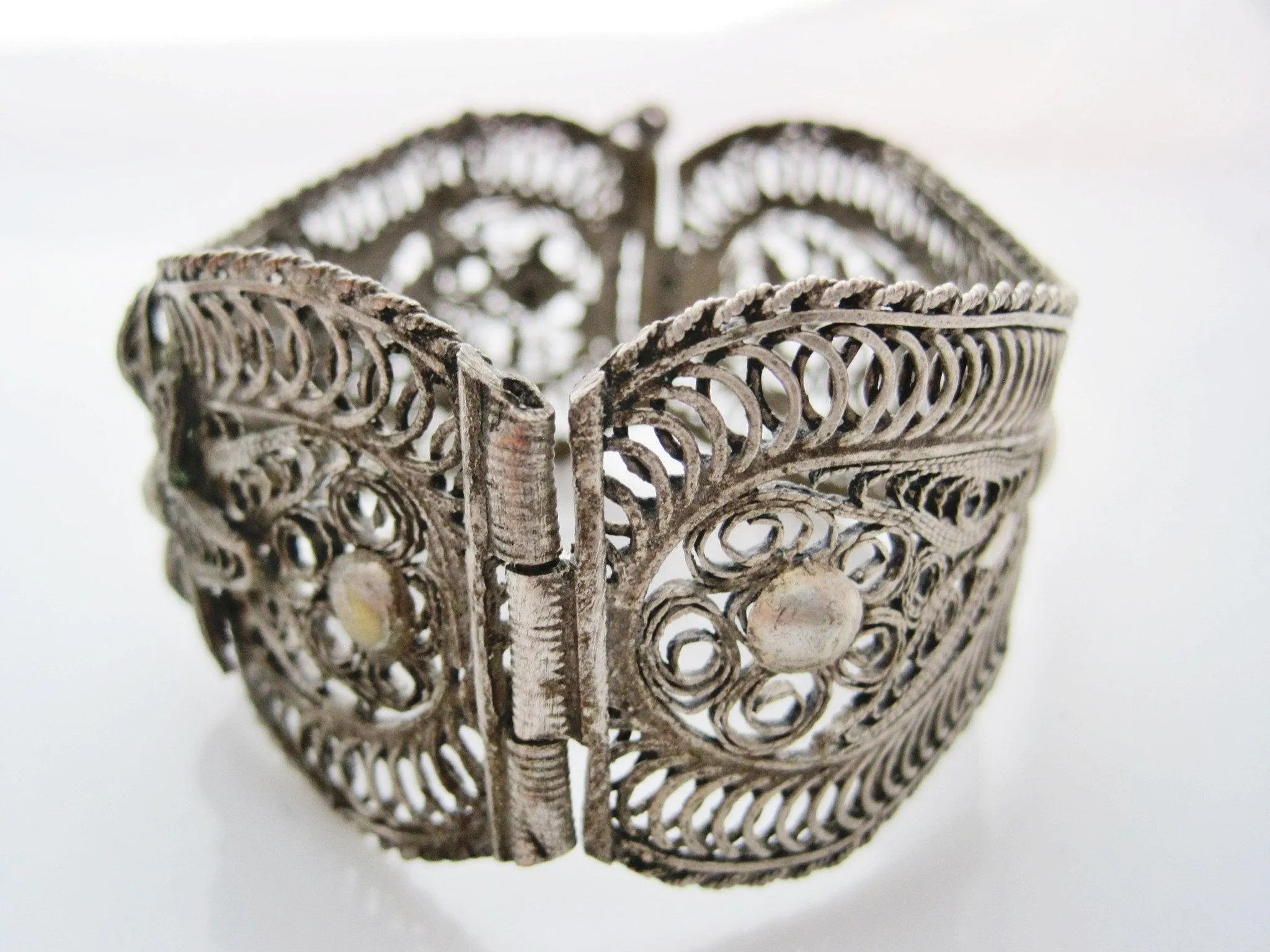 Vintage Bulgarian Filigree Bracelet