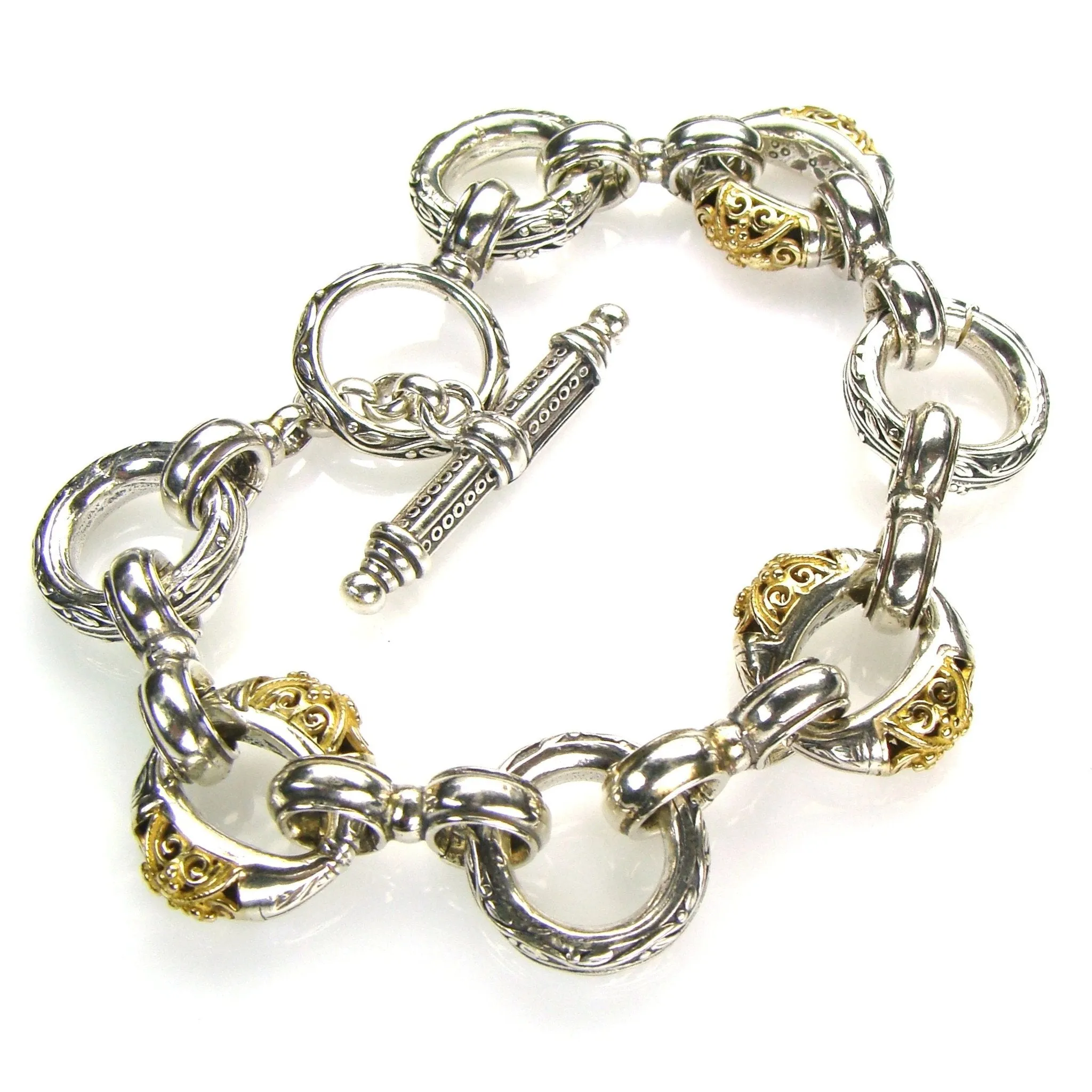 Zelda Triple Station Charm Bracelet